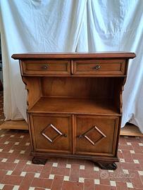 Porta Tv Ingressino Libreria Cassettiera in legno