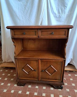 Porta Tv Ingressino Libreria Cassettiera in legno