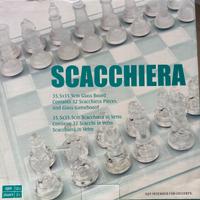 Scacchiera vetro