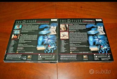 X FILES laser disc  24 episodi.