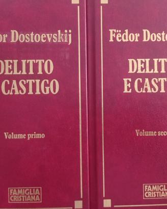 fëdor Dostoevskij "delitto e castigo" 2 libri