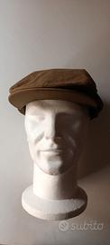 Coppola unisex in cotone verde caki 