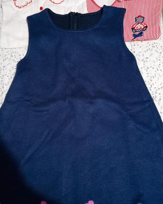 Lotto abbigliamento vintage per bambina di 5 anni 