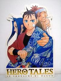Pannello pubblicitario manga Hero tales