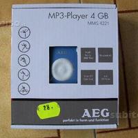 Lettore MP3 A&G da 4 GB, nuovo in scatola