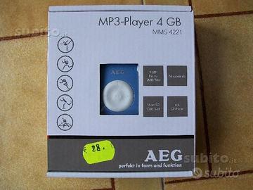 Lettore MP3 A&G da 4 GB, nuovo in scatola