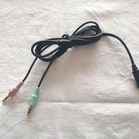 Cavo Adattatore per cuffie jack 3.5 mm 4 pin