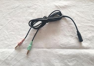 Cavo Adattatore per cuffie jack 3.5 mm 4 pin