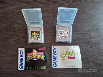 due giochi per console Nintendo Game boy 