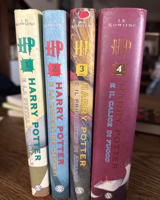 Harry Potter 1-4 – Salani prima edizione 2000-2001