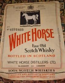 Pubblicità WHITE HORSE Fine Old Scotch Whisky 