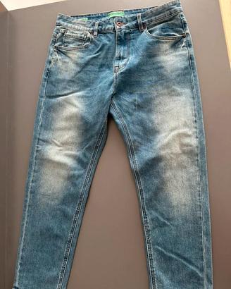Jeans Gianni Lupo Uomo Slim Fit - Lavaggio Sfumato