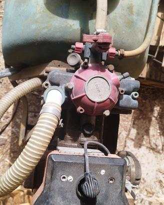 botte cariola con pompa a miscela 