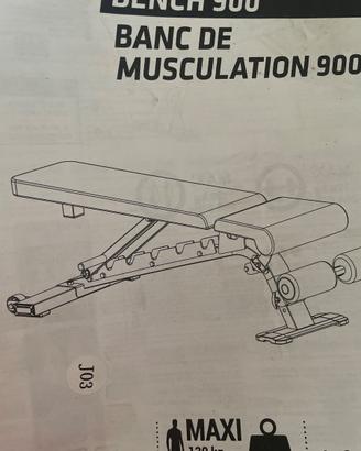 Panca per allenamento Bench 900