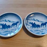 Coppia mini piatti Royal Copenhagen