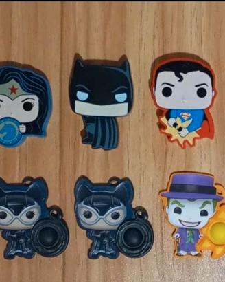 Lotto 6 Mini Figure DC Comics 1€ al pezzo 