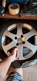 gomme più cerchi peugeut  207  185/50/15