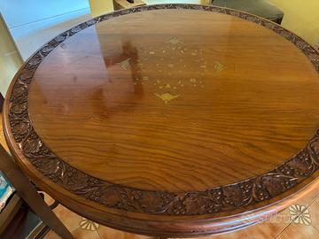 Tavolo in noce massello