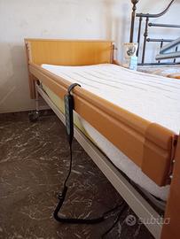 Letto sanitario elettrico e materasso antidecubito