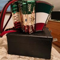 Organetto in Fà a 2 bassi +Mixer 802A EURORACK+Mic