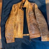 Giacca di pelle Lee Trevor tg 46