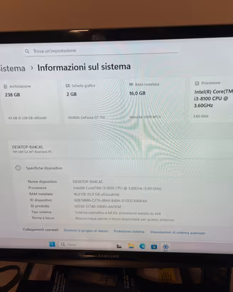 HP 290 G2 MT BUSINESS PC