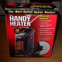 Stufa ventilatore portatile handy heater 400 w