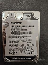 Disco HDD 320 GB Nuovo