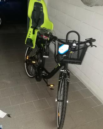 seggiolino posteriore bici