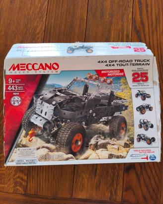 Meccano maker system 4x4 off road truck