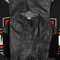 Gilet in pelle tg L originale Harley Davidson Raro