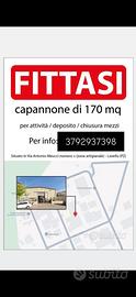 Garage capannone per attività o deposito mezzi