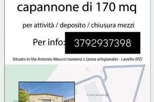 Garage capannone per attività o deposito mezzi