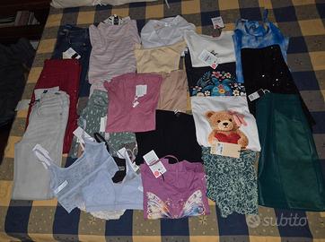 Lotto abigliamento nuovo donna XS VARIE MARCHE 