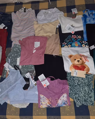 Lotto abigliamento nuovo donna XS VARIE MARCHE 
