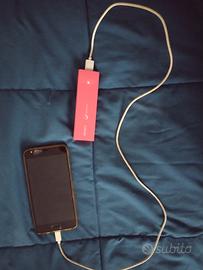 Carica batterie portatile sony CP-VLS rosa