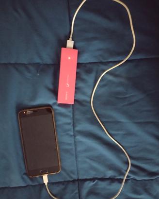 Carica batterie portatile sony CP-VLS rosa