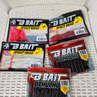 lotto gomme pesca bassfishing spinning