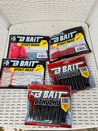 lotto gomme pesca bassfishing spinning