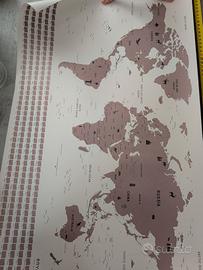 Mappa del mondo da grattare NUOVA - Envami