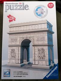 Puzzle 3D Ravensburger Arco di Trionfo 