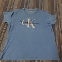 camicia azzurra Calvin Klein 