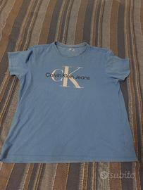 camicia azzurra Calvin Klein 