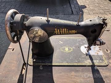 macchina da cucire william da restaurare