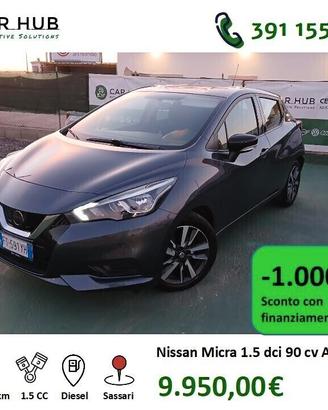 Nissan Micra 1.5 dCi 90 5 porte Acenta