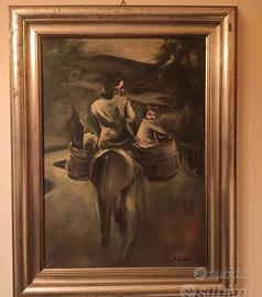 Dipinto olio su tela Gianni Rolandi