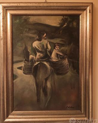 Dipinto olio su tela Gianni Rolandi