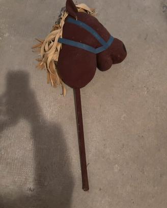Cavallo con bastone per hobby horse