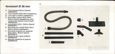 Accessori Bidone Aspiratutto Alfatec