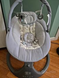 Sdraietta neonato dondolo musica